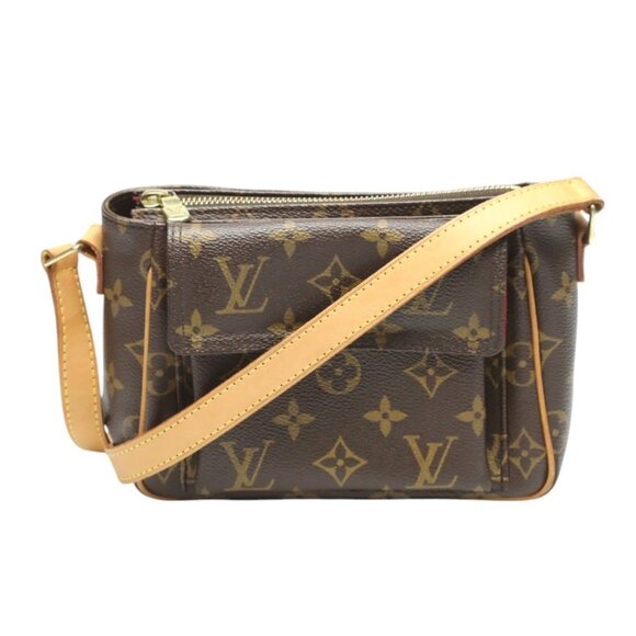 LOUIS VUITTON Brown Monogram Shoulder Bag - Picture 1 of 14
